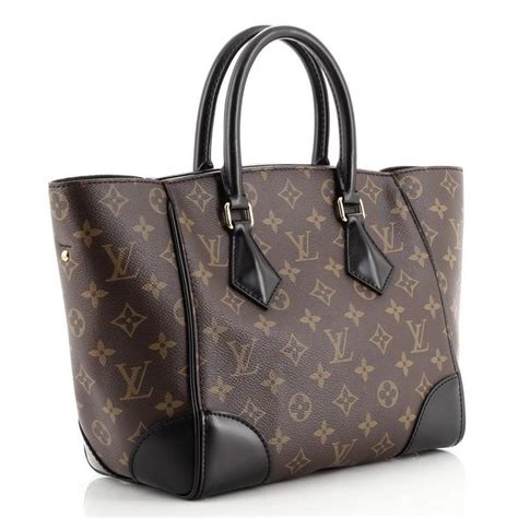 LOUIS VUITTON Monogram Phenix PM Black 